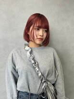 プシュケ(PSYCHE)&nbsp;20代30代40代大人かわいい丸みスカーレットボブ