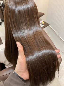 アニュー 北浦和店(ANEW) 【髪質改善】ツヤツヤ・サラサラ 髪質改善ストレート