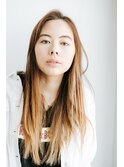 ナチュラルストレートロング