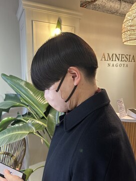 アムネシア 名古屋栄(AMNESIA) モードセンターパートマッシュ