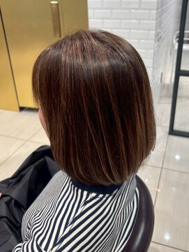 イヴ 新浦安店(Eve) 大人ハイライト外国人風透明感こなれ感白髪ぼかし感うるツヤ美髪