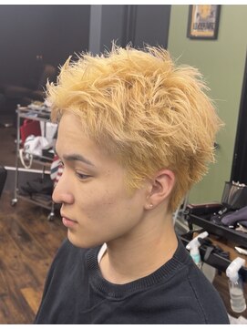 メゾンフォーメン 心斎橋店(Maison for men) スパイキーショート/フェザーショート/ハイトーンスパイキー