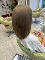 ビス リアン 川口店(Vis lien) 10代20代大人かわいいダブルカラーブリーチミルクティーカラー