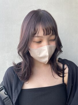 シアン(cyan) ピンクバイオレットカラー