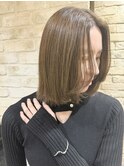 シースルーボブ