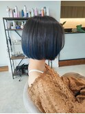 グラデーションカラー×ボブ