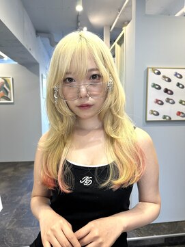 ワルム(warme) ロングウルフ×抜きっぱなしdesign