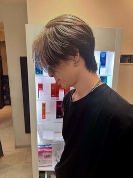 ソワンドゥ ブレス カルム 西中島店(soin de brace calme) メンズ×デザインカラー