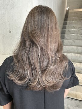 ルノン(LUNON) 暗めカラーグランマッシュデザインカラーフェイスフレーミング