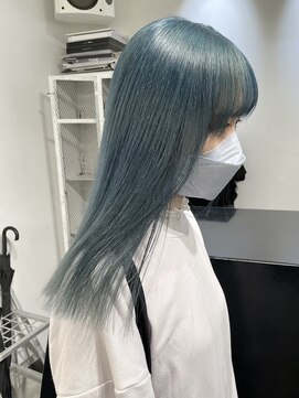 ココ 本八幡(KOKO) #黒髪#小顔#クラゲヘアー#オリーブグレー#ココアベージュ#美髪