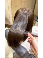 オリーブフォーヘアー(olive For hair) 艶髪オリーブグレージュ×髪質改善METEOカラー