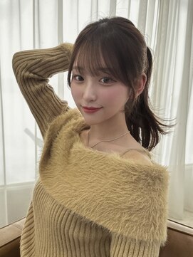 レイリー 原宿 表参道(Rayreee) 中顔面短縮 前髪カット × 韓国顔まわり