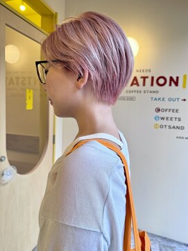 〈浅草 半個室〉ベビーピンクショート