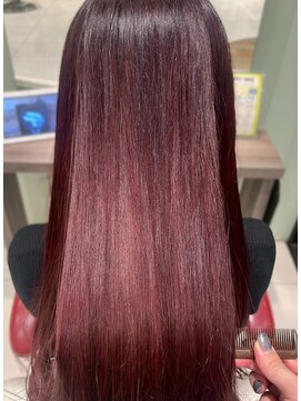 髪質改善カラー