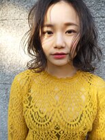 モリオ フロム ロンドン サッポロファクトリー店(morio FROM LONDON) 【morio札幌】札幌パーマボブ 大人かわいい黒髪パーマボブ