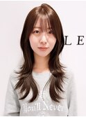 レイヤー/韓国レイヤー/チョコブラウン