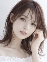 ムーン 仙台一番町店(OON)&nbsp;韓国レイヤー/ピンクベージュ/透明感カラー/仙台/髪質改善