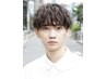 【メンズ新規限定】カット+メンズパーマ+眉カット