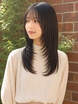 ルシードスタイル アウラ 松戸市五香(LUCIDO STYLE Aura)&nbsp;ローレイヤー顔周りレイヤーカット3Dレイヤー小顔ロング