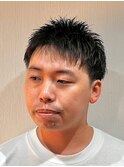 爽やかアップバングの王道ベリーショートスタイル 