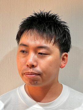 ジェントル(GENTLE) 爽やかアップバングの王道ベリーショートスタイル