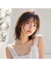 《艶感のある仕上がり》カット+2stepフローディアトリートメント ¥5500