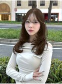 髪質改善カラー/韓国/レイヤーカット/ブリーチなしダブルカラー