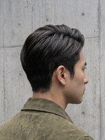 バーバーバー ナカノ(BARBER BAR NAKANO) 洗練毛流れニュアンスパーマ/テーパードグラデーション