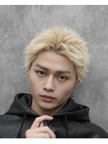 メンズ サロン ドット トウキョウ 町田店(men's salon dot. tokyo)&nbsp;ハイトーンスパイキーショート