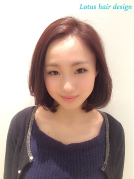 ロータス ヘアデザイン 船橋店(Lotus Hair Design) 【Lotus　hair design】フンワリエアリーボブ♪