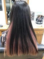 ヘアーメイクエアーセントラーレ(HAIR MAKE air Zentrale)&nbsp;インナーピンク