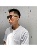 【IRIE HAIR赤坂】ビジネスマン×スキンフェード×アップバング