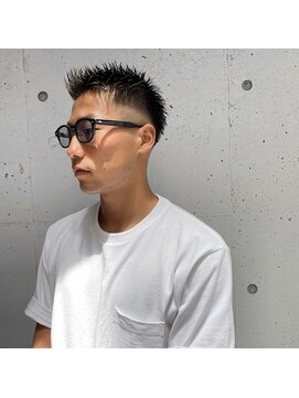 アイリーヘアデザイン(IRIE HAIR DESIGN) 【IRIE HAIR赤坂】ビジネスマン×スキンフェード×アップバング
