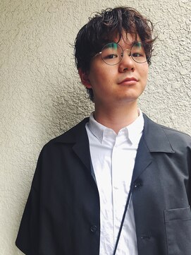 モロコ 神保町 小川町店(moloco) メンズニュアンスマッシュパーマコンマバング[神保町/淡路町]2