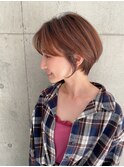藤が丘30代40代横顔美人カジュアルショート