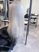 ナンバー(number+)&nbsp;20代30代大人可愛いダブルカラーブリーチハイトーンカラー