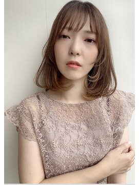 美容室 アイディー i-dee 内巻きボブ