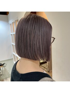 アコット(Acotto.) ダブルカラー ラベンダーアッシュ