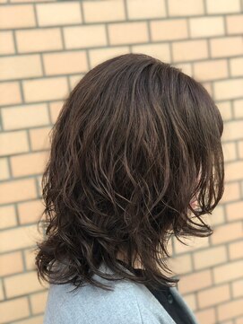 サン 都賀店(san) 暗めカラー/グランマッシュ/フェイスフレーミング/都賀/四街道