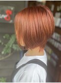 ピレンジヘルシーカット×シースルー奥行きショート20代30代