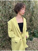 20代30代40代ボブパーマ前上がりショートボブ大人ウルフパーマ