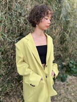 マハナ(Mahana by hair)&nbsp;20代30代40代ボブパーマ前上がりショートボブ大人ウルフパーマ