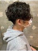 ツイストスパイラルパーマメンズパーマ大通札幌メンズカット