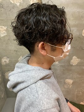 アカ(ACA) ツイストスパイラルパーマメンズパーマ大通札幌メンズカット