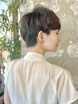 ロビー 表参道(ROBBY)&nbsp;スッキリマッシュショート／アッシュブラウン／表参道／40代50代