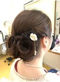 結婚式ヘアセット