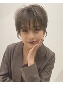丸み×抜け感ショート