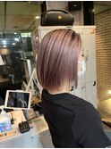 #黒髪#ボブルフ#ネビージュ#小顔#ワンレン