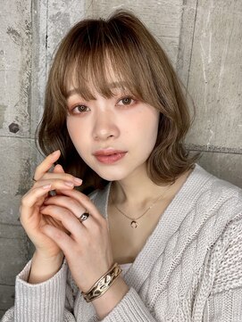 タヤ シァル鶴見店(TAYA) 韓国風くびれボブ