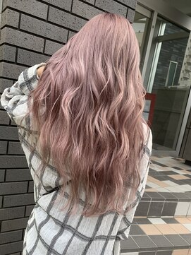 リード バイ ラグーン(LEAD by LAGOON) ラベンダーミルクティーベージュハイライトケアブリーチインナー